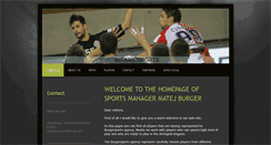 Desktop Screenshot of burgerhandball.com